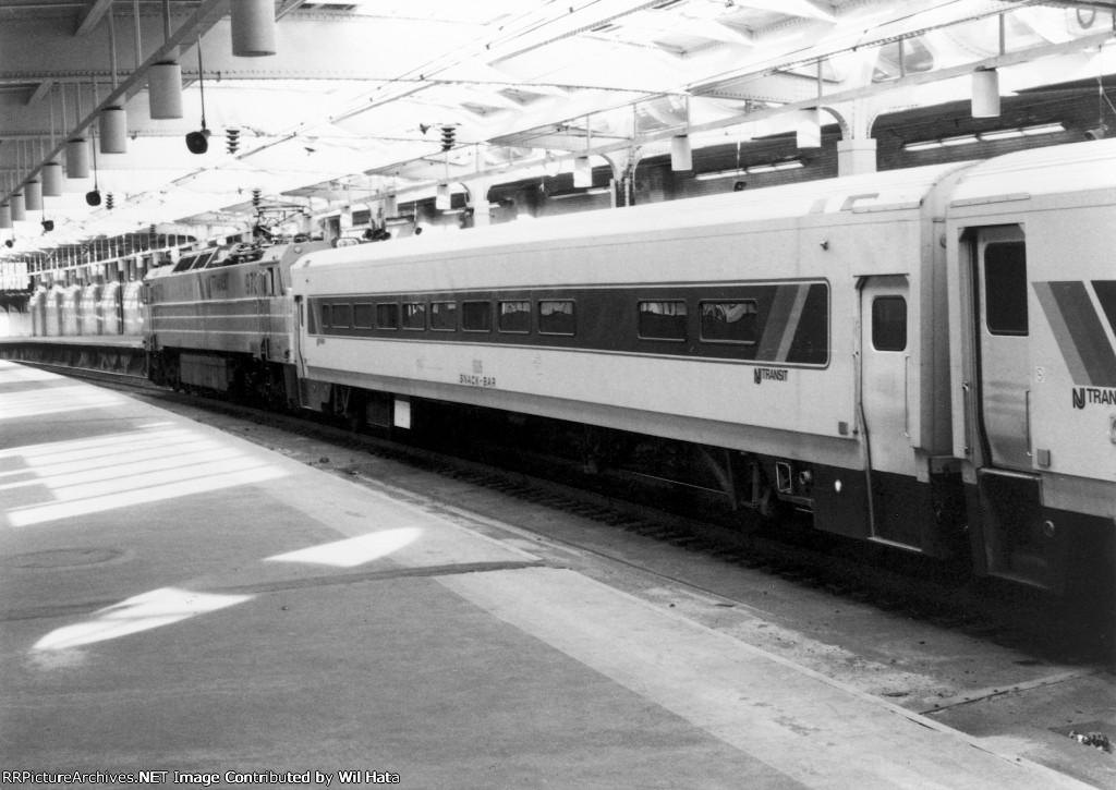 NJT Comet I Coach,Snack Bar 1606